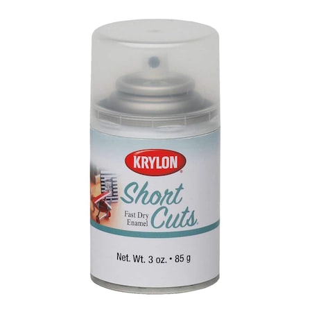 Short Cuts Spray Paint, Clear, Gloss, 3 oz SCS-079